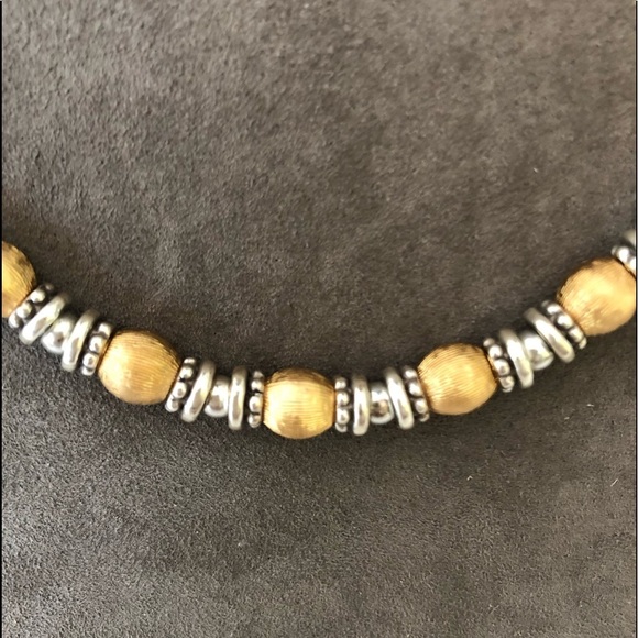 Brighton gold and silver plated necklace and matching necklace. Retired - Picture 5 of 11